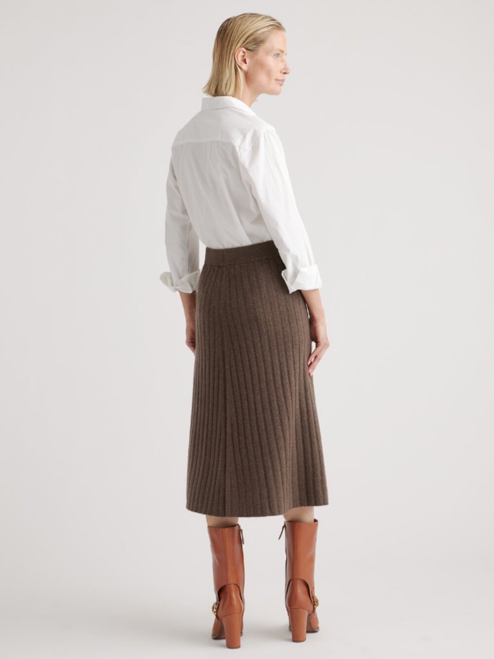 quince cashmere skirt - Picture 4 of 10